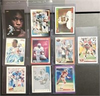 (6) Barry Sanders & (4) Jerry Rice Cards