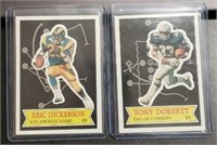 1984 Eric Dickerson & Tony Dorrsett Cards
