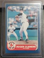 1986 Fleer Roger Clemens Card