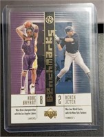 Rare Kobe Bryant/ Derek Jeter Insert Card