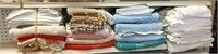 Assortment of towels including hand, bath, and