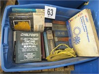 Box of Mechanic Manuals & Misc.