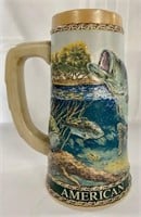 Large Mouth Bass Stein
