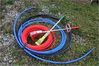 2 ELECTRIC WEED TRIMMERS, PEX TUBING