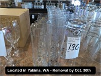 LOT, (17) ASSORTED BEER GLASSES TO INCLUDE: (11)