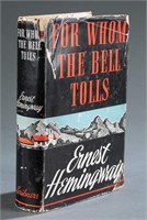 Hemingway. For Whom The Bell Tolls. 1st Ed.