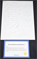 Kim Basinger Hand Written & Signed Codicil 1985