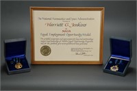 2 NASA Awards bestowed upon Harriet Jenkins.