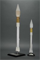 3 models of Space Launch Vehicles. Atlas II.