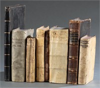8 vols. Religious books in Latin. 16th-18th c.