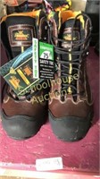 Thorogood steel toed boots 14M new