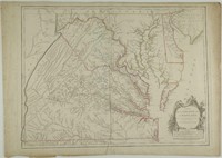 Vaugondy...De La Virginie et Du Maryland c.1793.