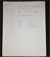 General Hospital Script - Week 737 1977