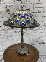 Tiffany Styled Stained Glass Lamp