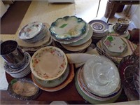 Misc Dishes, plates and saucers lot