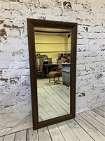 Framed Beveled Mirror