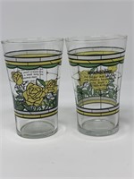 Vintage Whataburger 150th Birthday Glasses