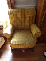 Yellow Cloth chair