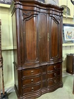 Bernhardt Curved Front  Armoire