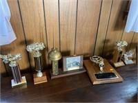 Car show trophy’s and plaques
