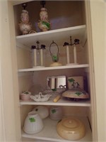 Closet of misc lamp's and accessories