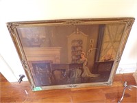 FRamed Vintage print