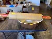 Mixer, rolling pin and misc