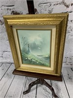 Gold Framed Signed Painting