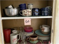 DISHES, BOWLS, MUGS, ETC.