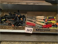 CLAMPS - SCREWDRIVERS - CHISILS - MORE