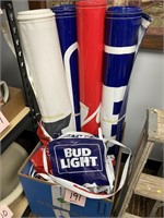 BEER ADVERTISING BANNERS AND FLAG BANNER