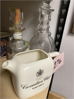 CANADIAN CLUB WHISKY PITCHER & MORE