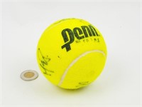 Balle de tennis signé Sharapova servie Coupe Roger