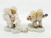 2 porcelaines allemande Snowbabies