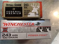 40 rounds 243 Winchester
