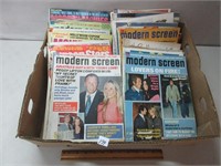 LARGE COLLECTION OF MODERN SCREEN MAGAZINES