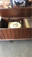 vintage stereo cabinet