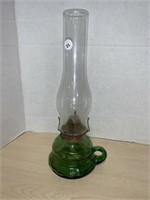 Green Vintage Chamber Finger Oil Lamp