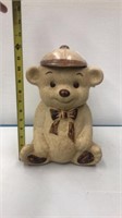 Treasure craft USA bear pottery cookie jar