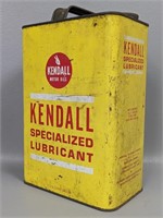 Vintage Kendall Specialized Lubricant Can