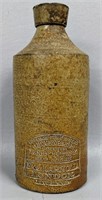 1800's J. Bourne & Son Denby Pottery Bottle