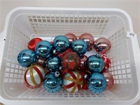 Bin of Christmas Balls