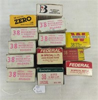 5 Full Boxes & Some Partial Boxes of .38 Special