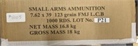 1,000 Round Case 7.62x39 Ammo