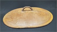 Cast Iron Oval Lid Marked 1301
