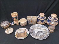 (11pc) Handmade German Porcelain