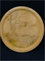 Super Lacquer Product GG202 Wooden Etched Platter