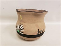 Clay Pottery Planter Vase Made In Mexico