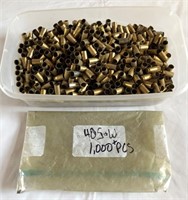 Bag of 40 Caliber Brass