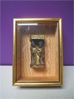 Westboro Collection Chinese Figure  Statue Framed